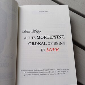 Draco Malfoy and The Mortifying Ordeal Of Being In Love book afbeelding 7