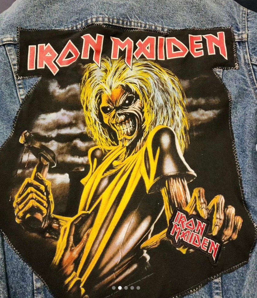 chaqueta de invierno para hombre Iron Maiden - BRANDIT - 61057-negro 