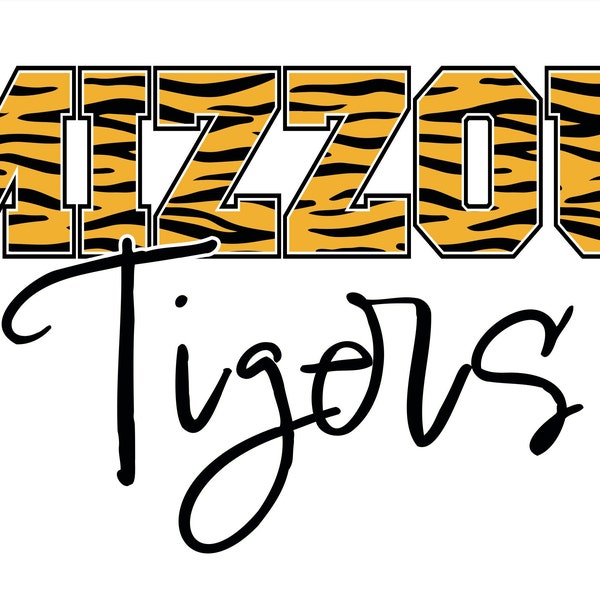 Mizzou Tigers SVG Digital Download