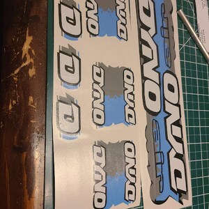 BMX Dyno Air Decal Set 86 87 88 Vintage - Etsy