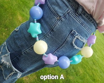 Kidcore ball pit star chain