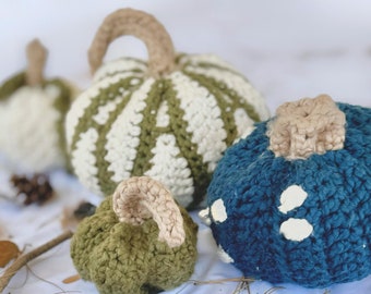 Crochet Pumpkins Pattern: Bulky Yarn, Easy Fall Decor (PDF Pattern)