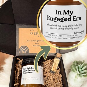 Bougie de fiançailles, Cadeaux rigolos, Bougie de mariage, Bougie personnalisée, EVJF, Bougies rigolotes, Cadeau de fiançailles personnalisé