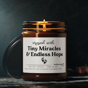 IVF Gifts, Infertility Gifts, IVF Care Package, Fertility Gift, Mothers Day Gifts Mom To Be Gift Smells Like Baby Dust And Good Vibes Candle