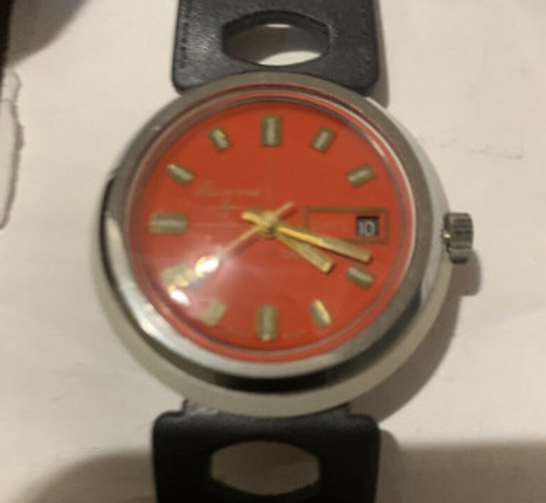 New Wind Watch Old Stock Rare Lucerne 1970s Etsy