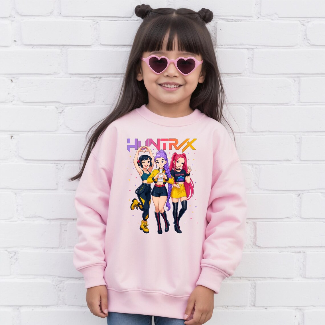 Toddler Kpop Demon Hunters Sweatshirt, Kpop Demon Hunter Pullover Etsy