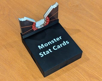 Gloomhaven (1st and 2nd Edition) / Frosthaven Monster Stat Card Storage With Lid