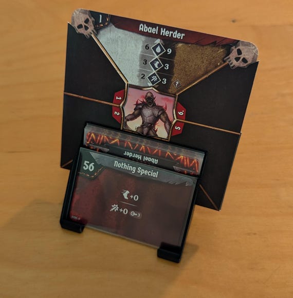 Gloomhaven (1st and 2nd Edition) / Frosthaven Active Monster Action With  Vertical Stat Card Holder - Etsy Israel