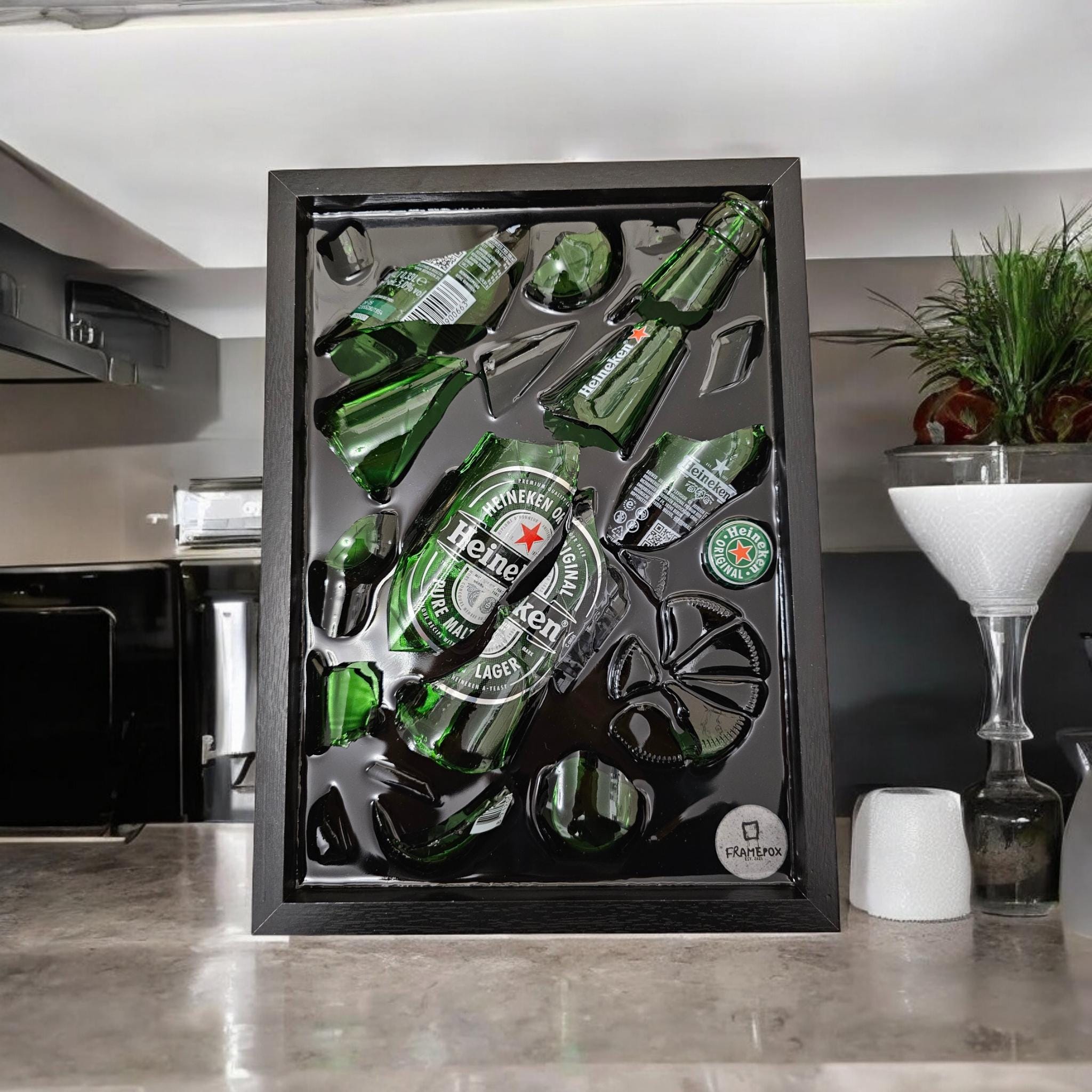 Haniees レジンアート ボトルアート\