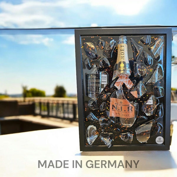 Liquor Bottle Art Etsy