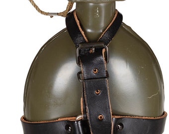 Bouteille vintage originale de l'armée slovaque M 60 en aluminium