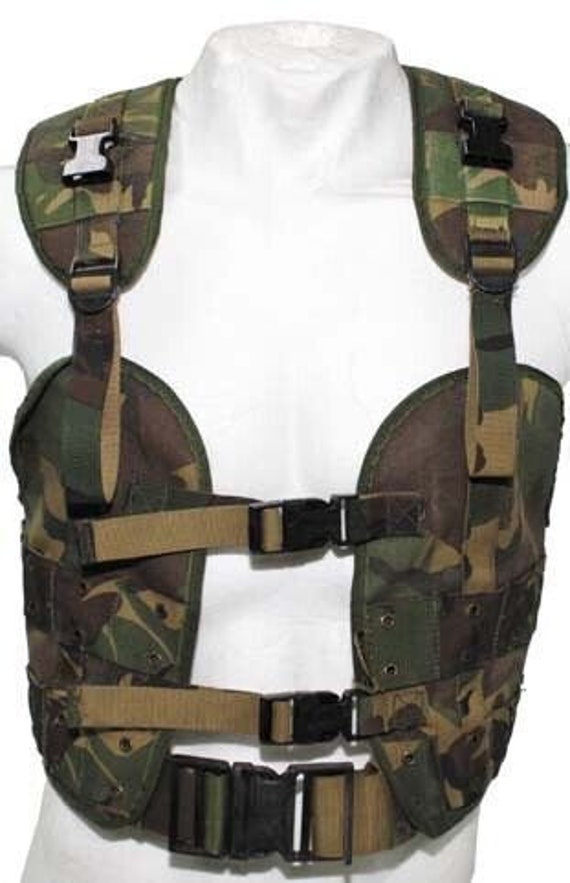 Original Dutch Army Military Vest Tactical NL Camo