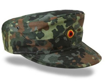 Casquette d'été originale en Flectarn de l'armée allemande