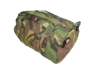 Dutch Army Camo Combat Bag Authentic Military Surplus Durable Spacious Used