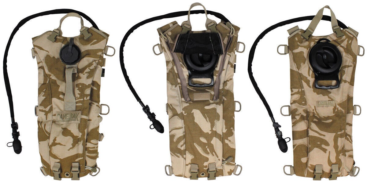 GB Original Military Army Hydration System CAMELBAK DPM Desert New Etsy