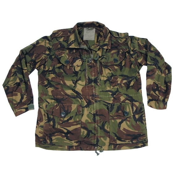Original British Army Military Smock Jacket DPM Camo Used Original British Army Military Smock Jacket DPM Camo Used