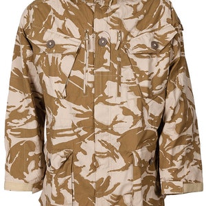 Original British Army Military Jacket Smock DPM Desert Camo Windproof New image 1