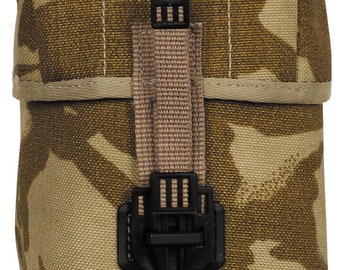 Original British Army Military Gb Pouch Utility Large Molle Dpm Desert