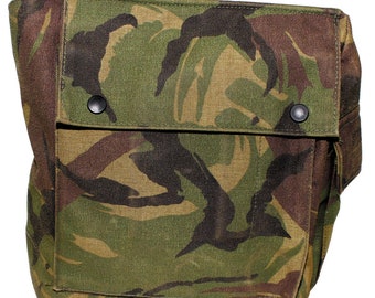 Original Dutch Army Military ABC Mask Bag NL Camo Used