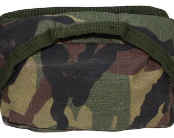 Original NL Army Military Chest Pouch Molle Camo Used