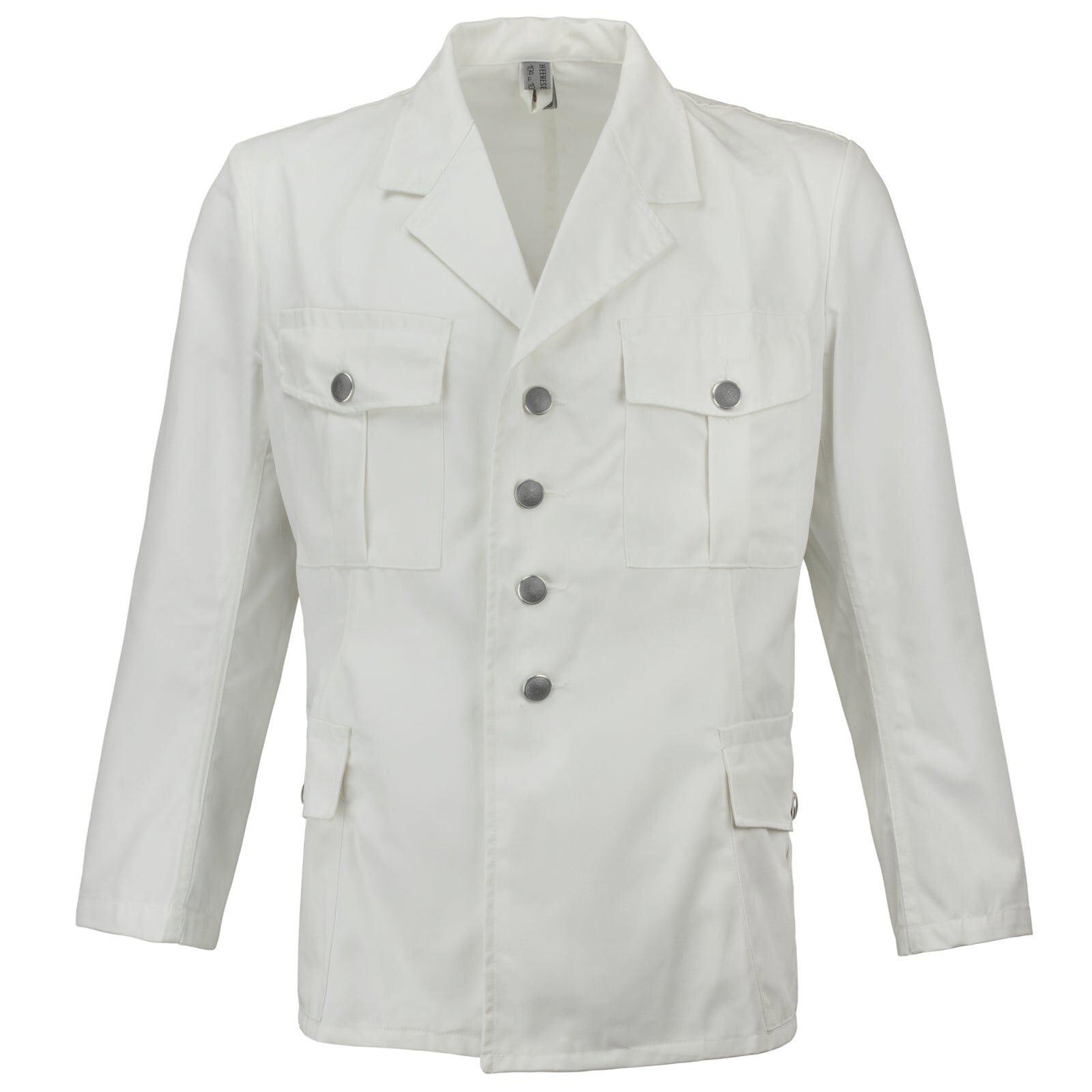Original Austrian Army Military Field Parade Uniform Jacket White
