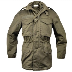 Austrian Army Jacket OD Green Military Surplus Used Durable Tactical Gear