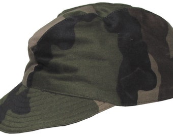 Gorra de camuflaje de combate militar del ejército francés original CCE Nuevo