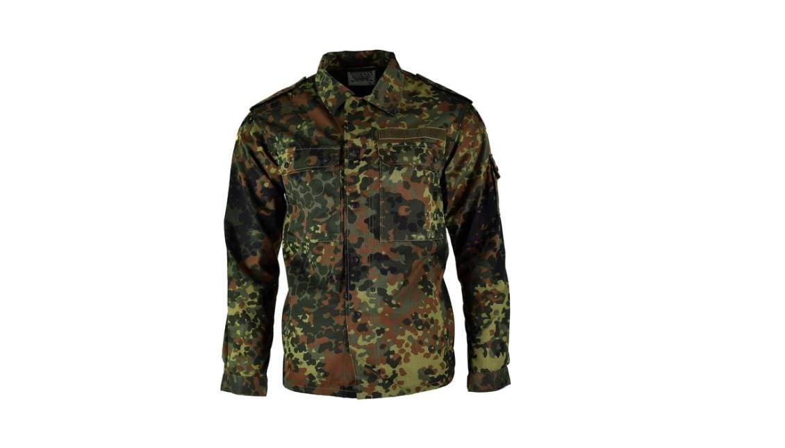 Genuine German Bundeswehr BW Original Field Shirt Light