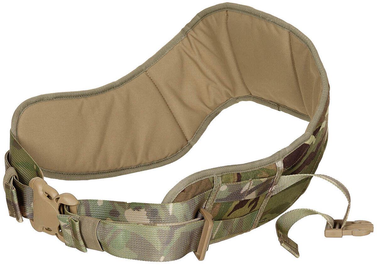 イギリス,英軍 MTP 4点PLCE HIP BELT MEDIUM＋ポーチ7点 英軍MTP迷彩PLCEベルトキット ポーチ7個・パッド付きセット