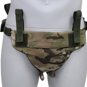 Original Britische Armee Militar Beckenschutz Mtp Camo Ohne Geschützt. Inlay Gebraucht