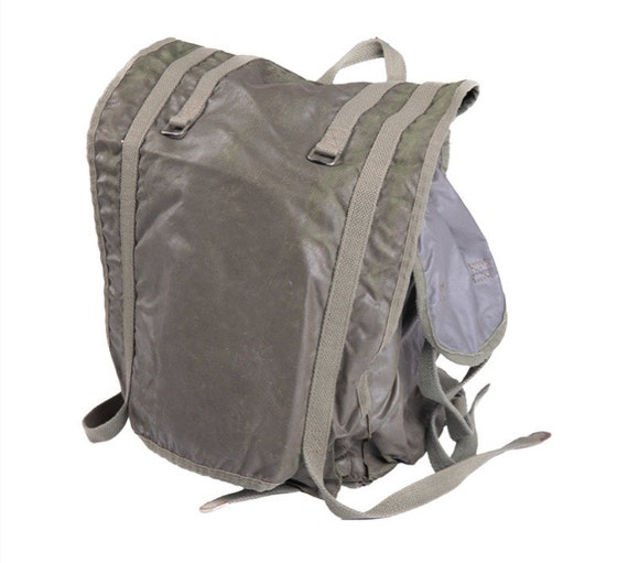 Authentic Vintage French Small F1 Military Backpack Rugged Durable Surplus Used Etsy