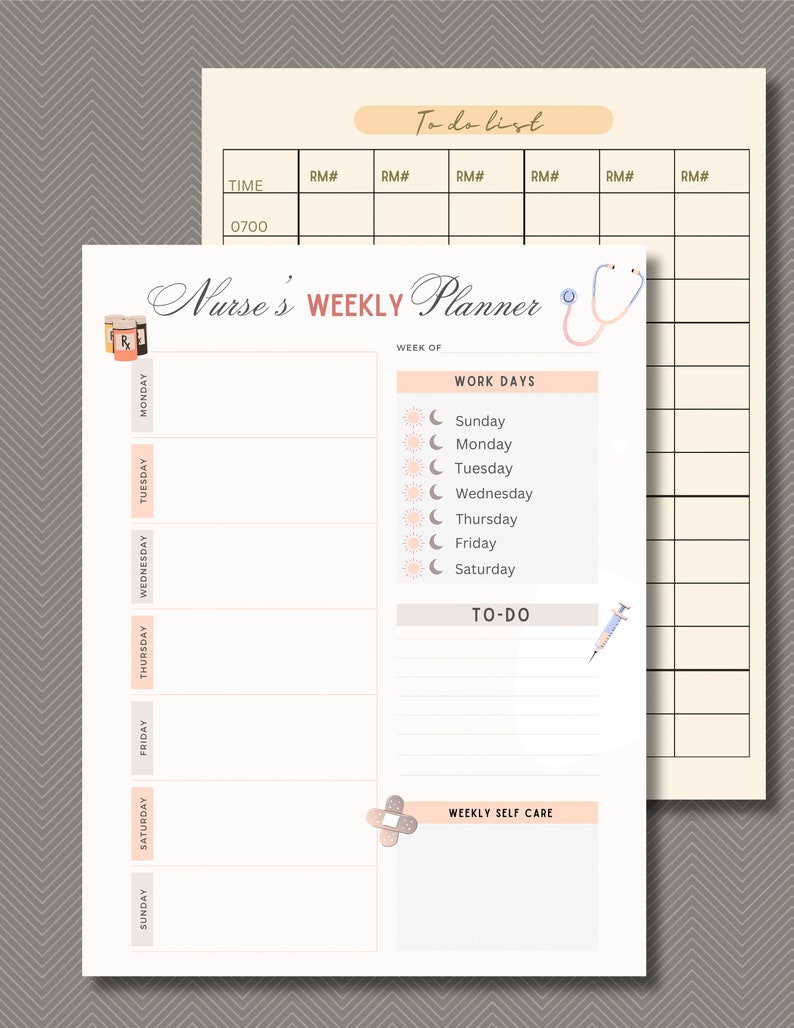 Nursing Bundle PDF Etsy