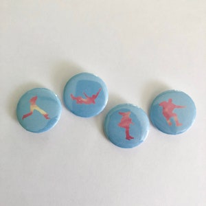 Juego de 4 insignias 5SOS5