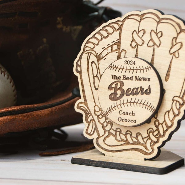 SVG file Baseball Glove Coach Stand