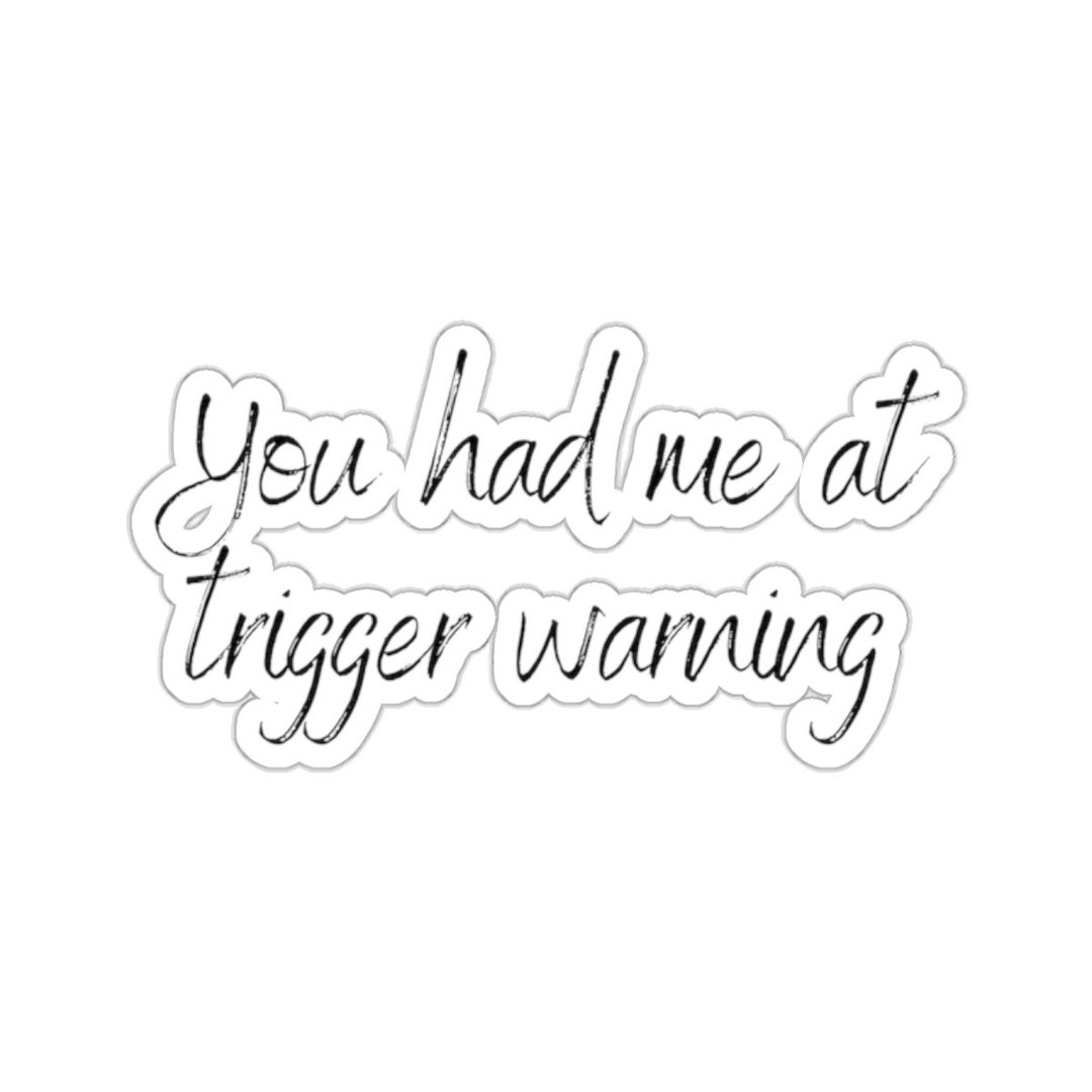 Funny 'Trigger Warning' Sticker 3-Pack - Hard Hat Decals For Him, Husband, Coworkers - View #10