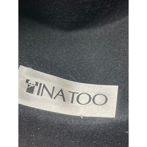 Tinatoo Elegant Gray Wool Fedora Hat With Bow Detail Classic  display picture 3