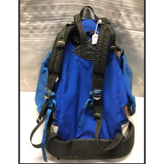 Vintage Wilderness Experience Backpack Rucksack Blue and Two Side Packs View 2