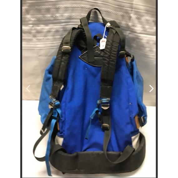 Vintage Wilderness Experience Backpack Rucksack Blue and Two Side Packs View 6