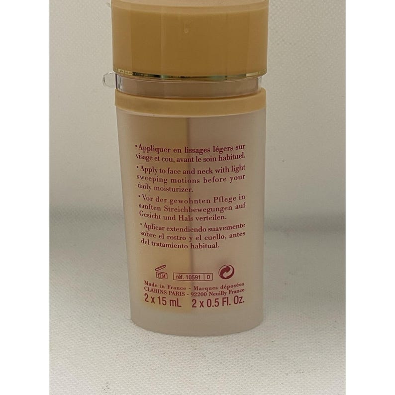 Clarins Double Serum Generación 6 2 x 15 ml Extra-Firming Botanical Insensitive imagen 2