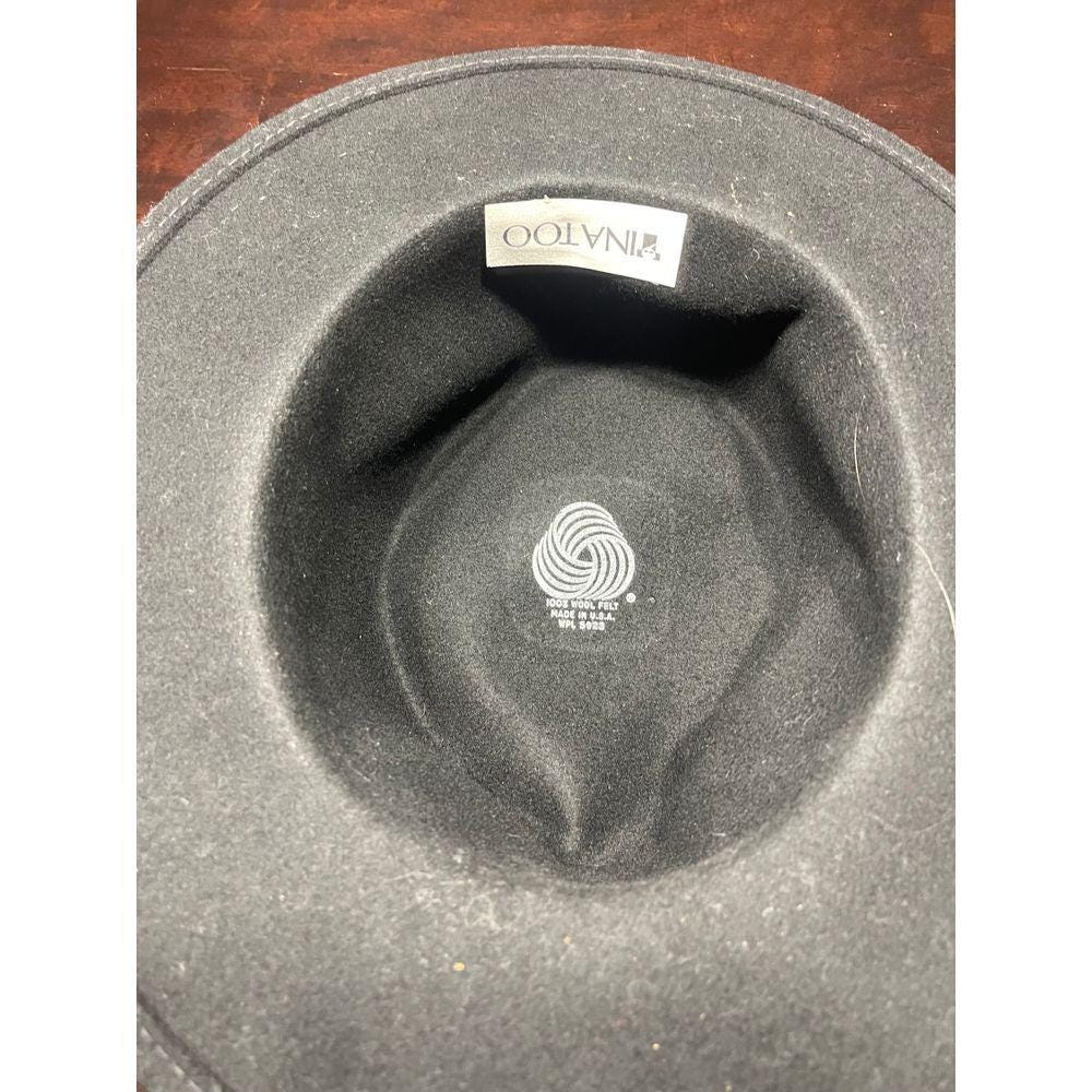 Tinatoo Elegant Gray Wool Fedora Hat With Bow Detail Classic  display picture 3