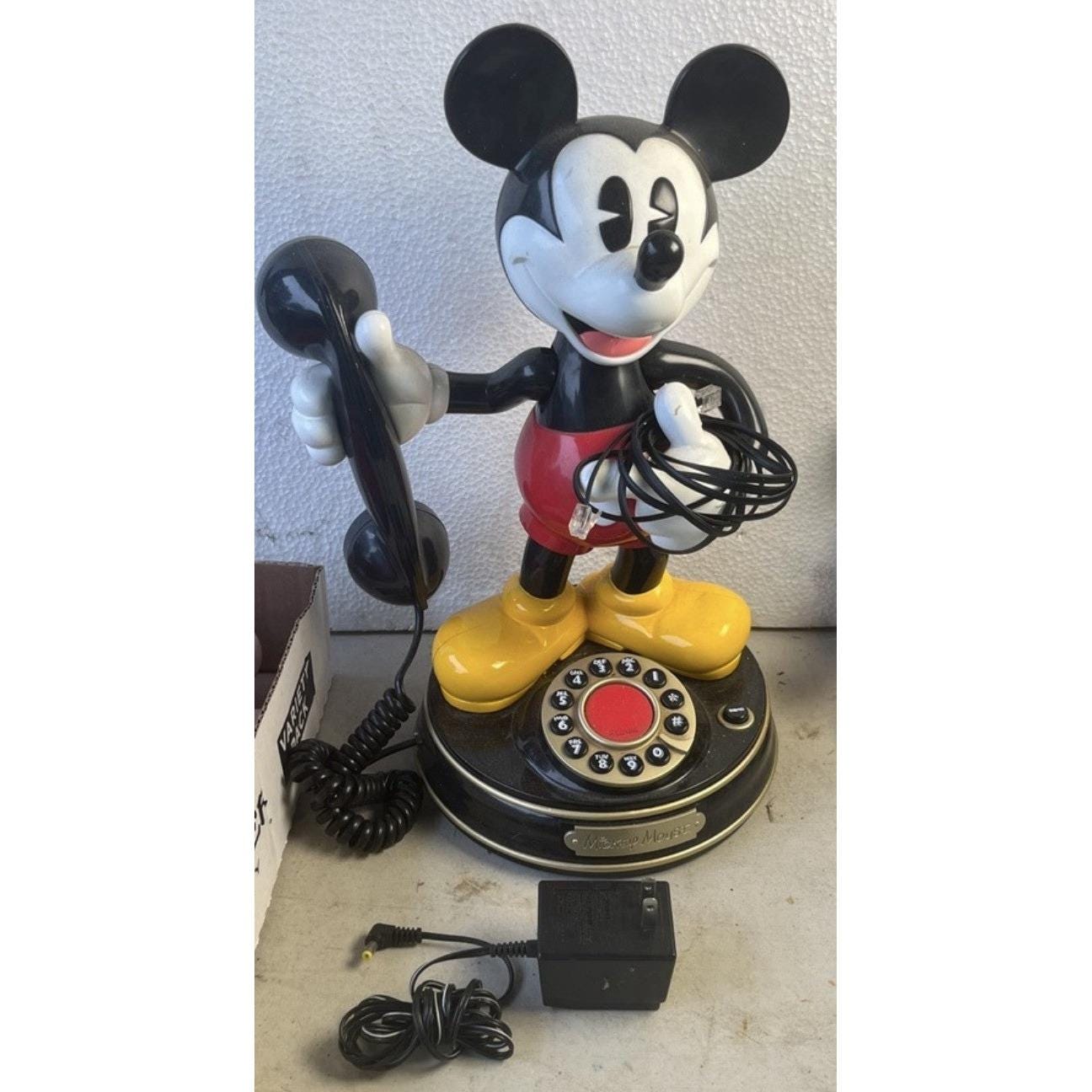 Mickey Mouse Rotary Phone - Etsy