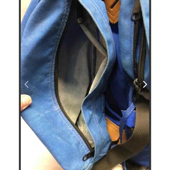 Vintage Wilderness Experience Backpack Rucksack Blue and Two Side Packs View 5