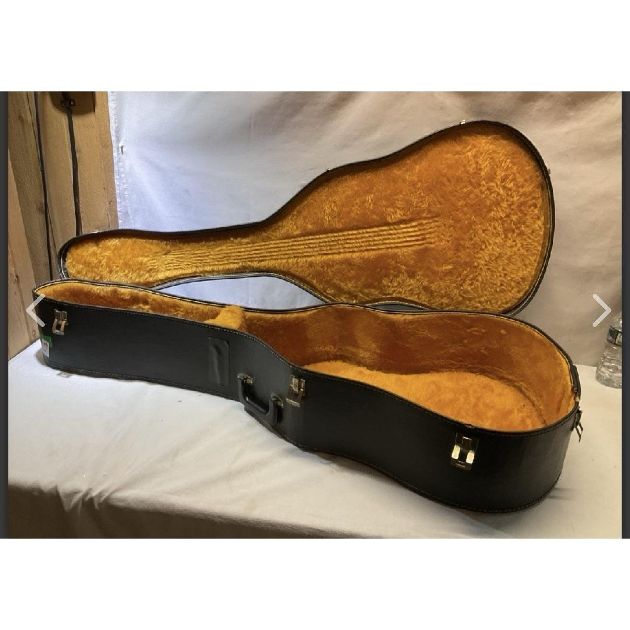 1960s vintage エレアコ　ハードケース付き Vintage 1960's Original Hardshell Dreadnought Guitar Case Plush