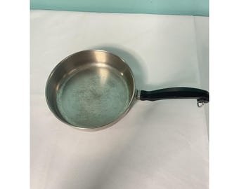 Farberware Vintage Aluminium verkleidet Edelstahl 7 "Bratpfanne mit Deckel