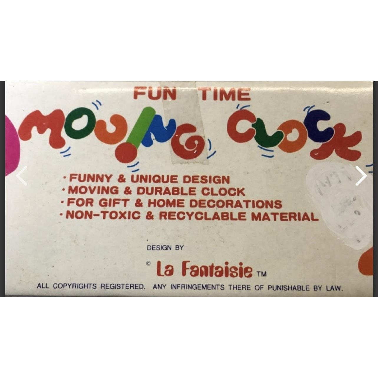 Horloge Happy Time - Les Nabis - Objets insolites, gadgets, bijoux fantaisie, décoration