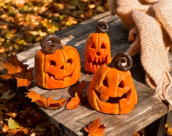 Jack-o-lantern Tealight Covers