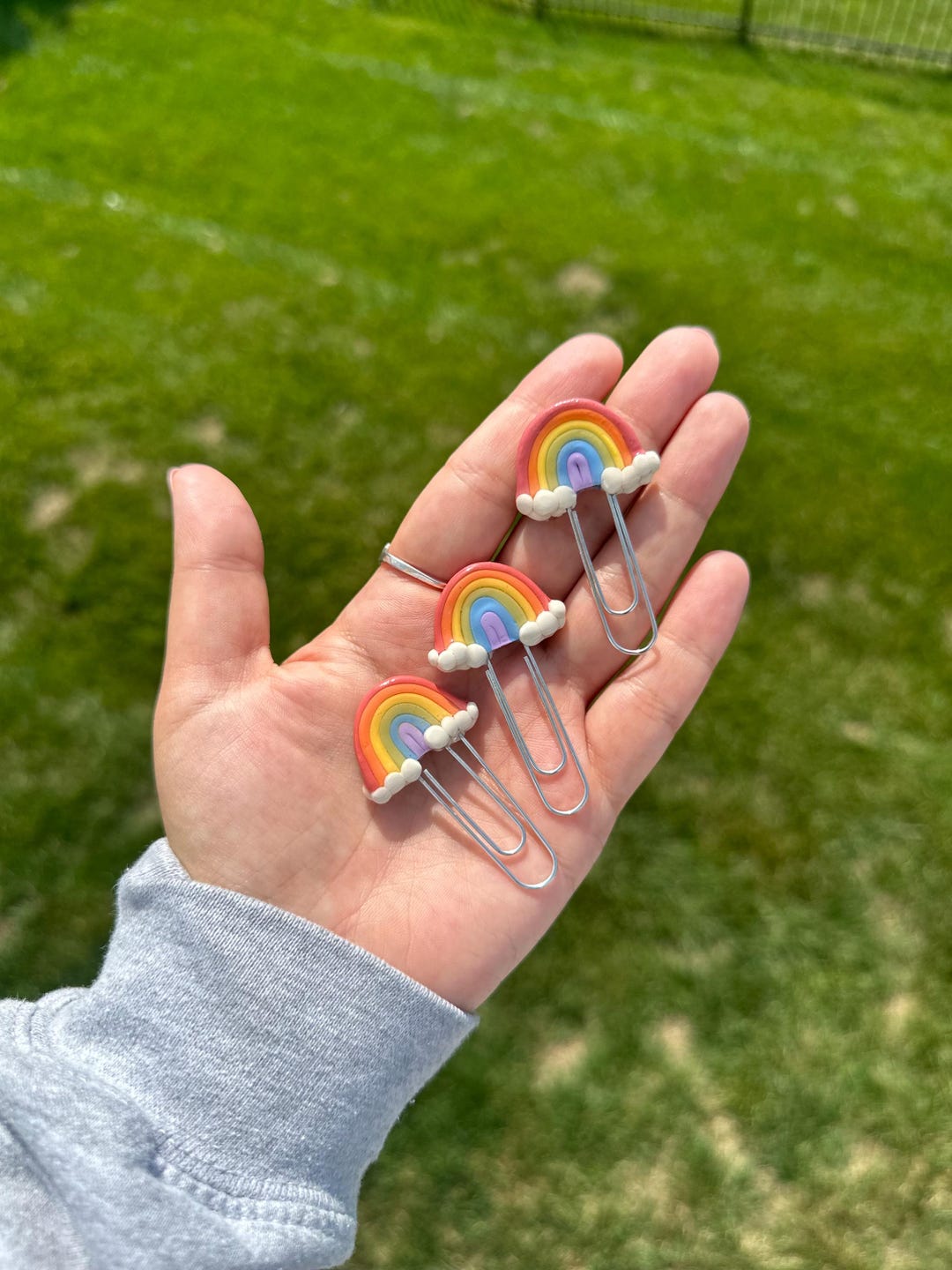 Sun Ranbow Bookmark Rainbow Bookmarks (pack of 3) - Etsy