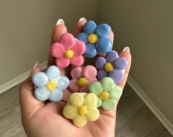 Handmade Floral Knobs: Custom Dresser & Cabinet Hardware