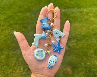 Custom Charm Listing - Hydrangea Charm