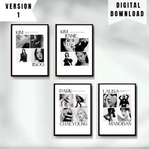 BLACKPINK MINIMALISTIC POSTERS